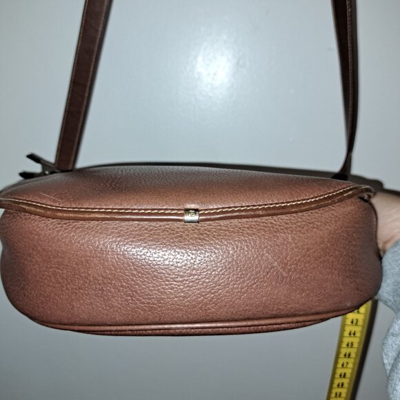 Gucci brown leather purse Crossbody Amazing Condition Authentic Vintage GG - Picture 3 of 8